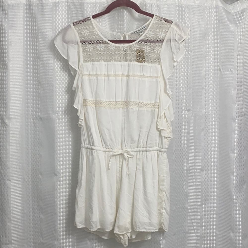American Eagle White Romper